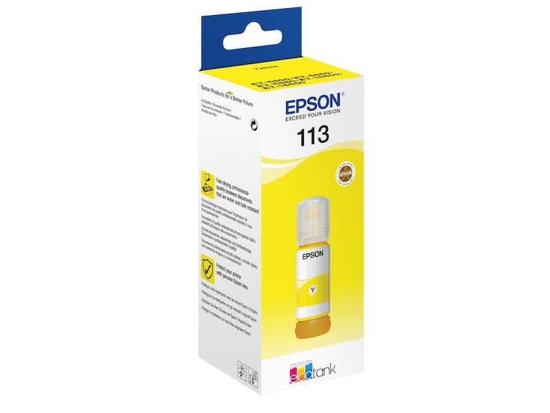 Epson Ink 113 Ecotank Yellow Bläckpatron