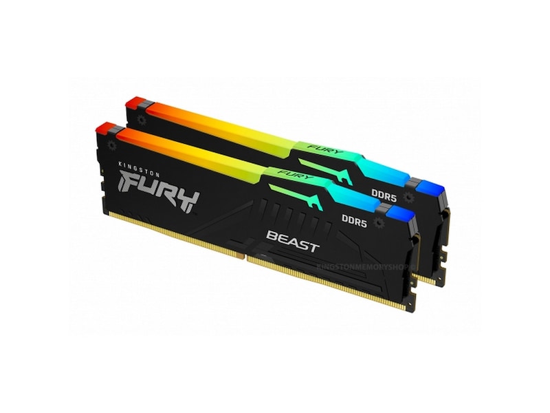 Kingston FURY Beast RGB DDR5 5600MHz 32GB Minne