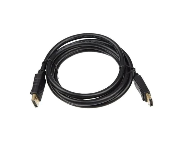 Displayport kabel 2m (svart) Skärmkablar