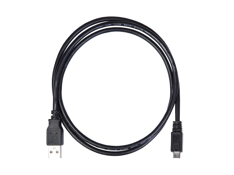 USB-A till USB Micro-B kabel 1m (svart) USBkablar