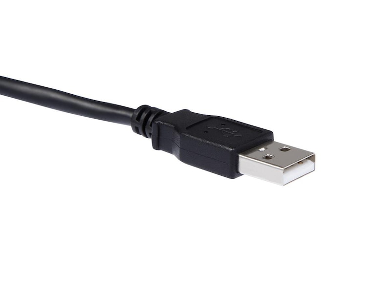 USB-A till USB Micro-B kabel 1m (svart) USBkablar