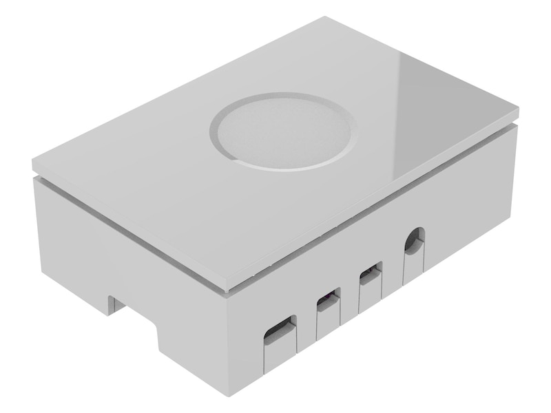 Raspberry Pi 4 Model B Case (vit) Tillbehör