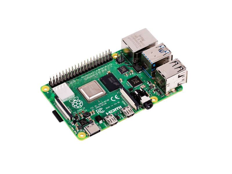 Raspberry Pi 4 Model B, 2GB RAM Integrerad CPU