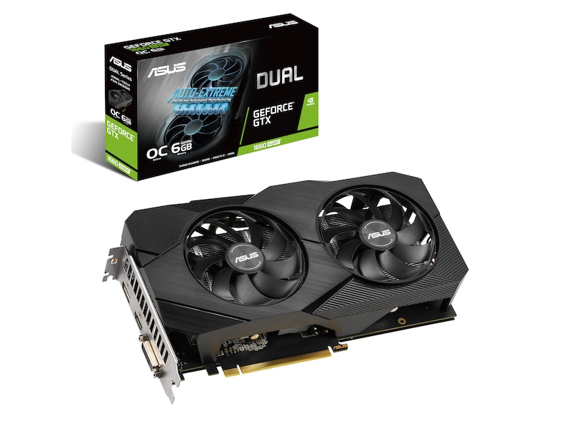 Asus geforce gtx 1660 super dual evo oc какая память