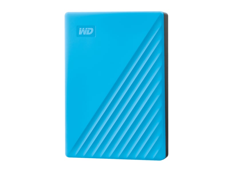 WD My Passport 4TB Blå Hårddisk extern