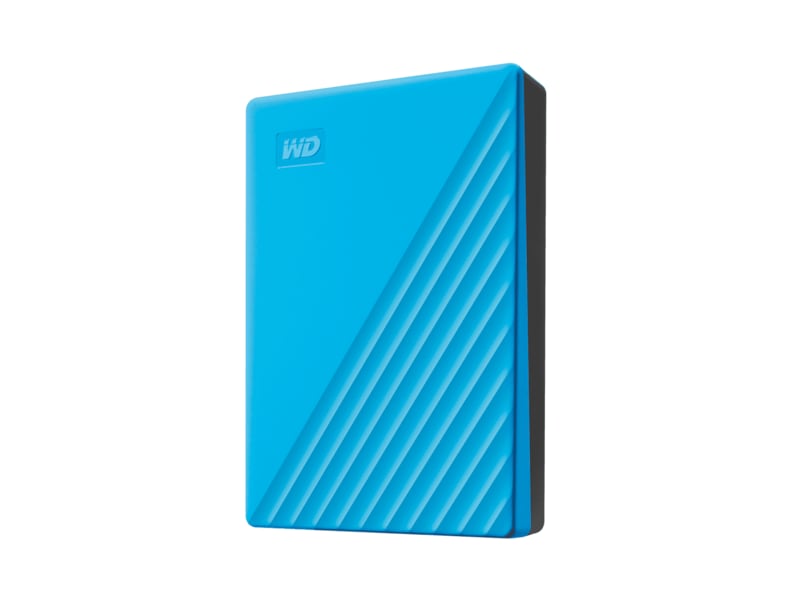 WD My Passport 4TB Blå Hårddisk extern