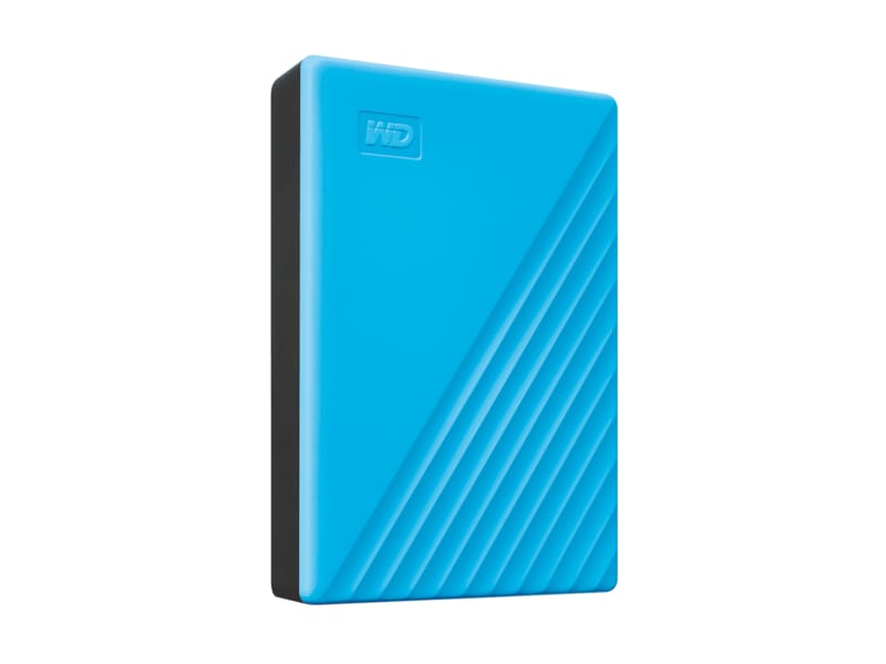 WD My Passport 4TB Blå Hårddisk extern