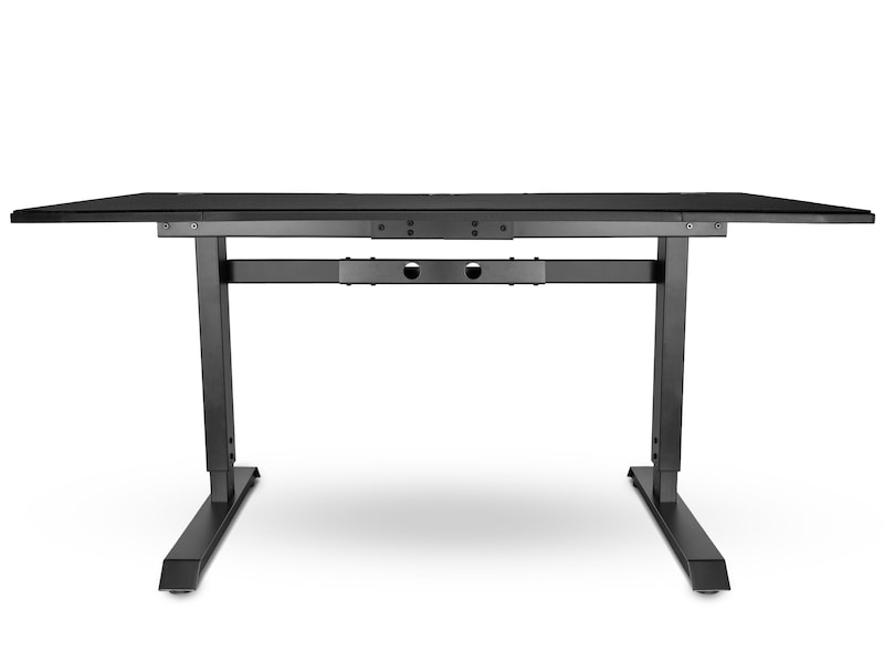 Svive Altair Gaming Desk matt svart med svarta sömmar Gaming desk