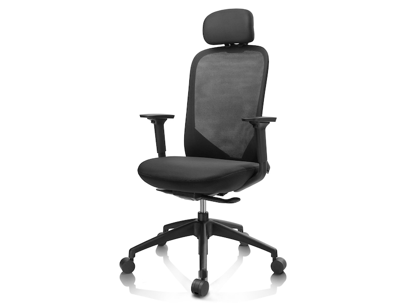 Ergonomisk kontorsstol design svart Kontorsstolar