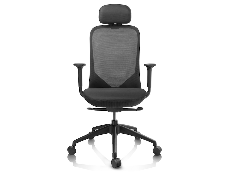 Ergonomisk kontorsstol design svart Kontorsstolar