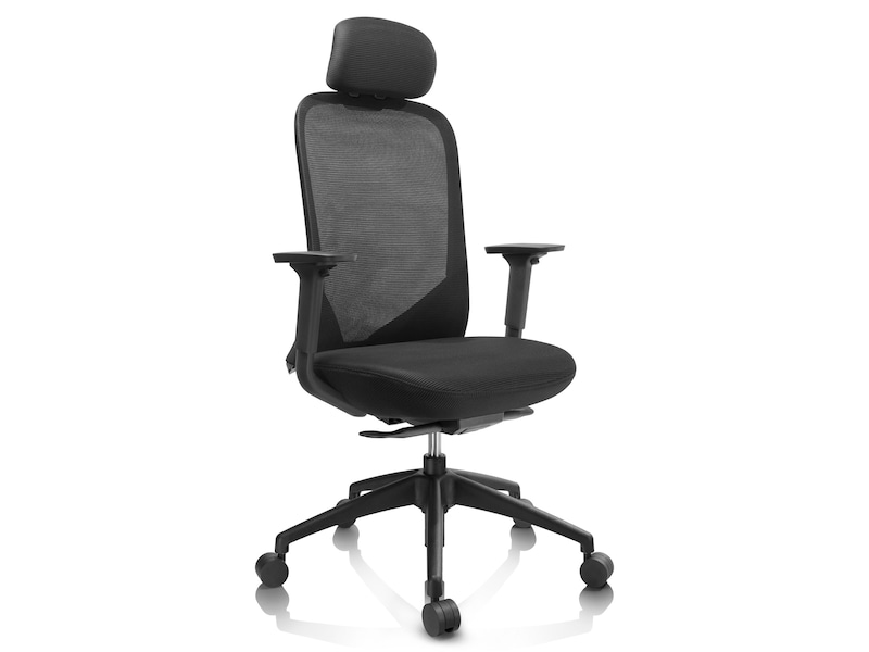 Ergonomisk kontorsstol design svart Kontorsstolar