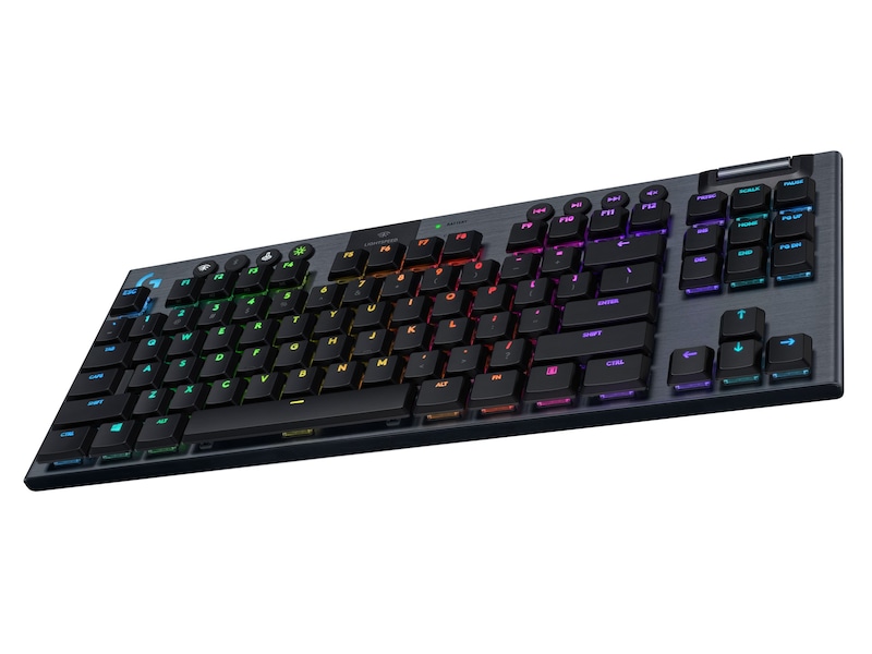 Logitech G915 LIGHTSPEED TKL Trådlöst Gamingtangentbord (svart) Gamingtangentbord