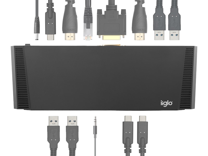 iiglo 12-i-1 Universal Docking Dockningsstation