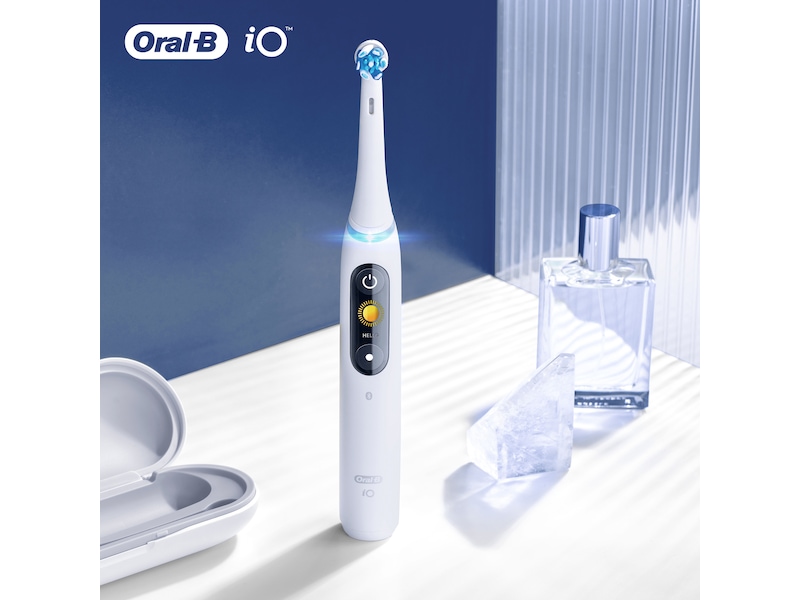 Oral-B iO Ultimate Clean Tandborsthuvuden 4pk. (vit) Tandvård