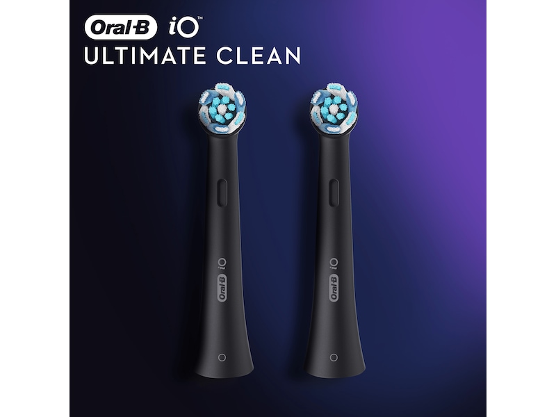 Oral-B iO Ultimate Clean Tandborsthuvuden 4pk. (svart) Tandvård