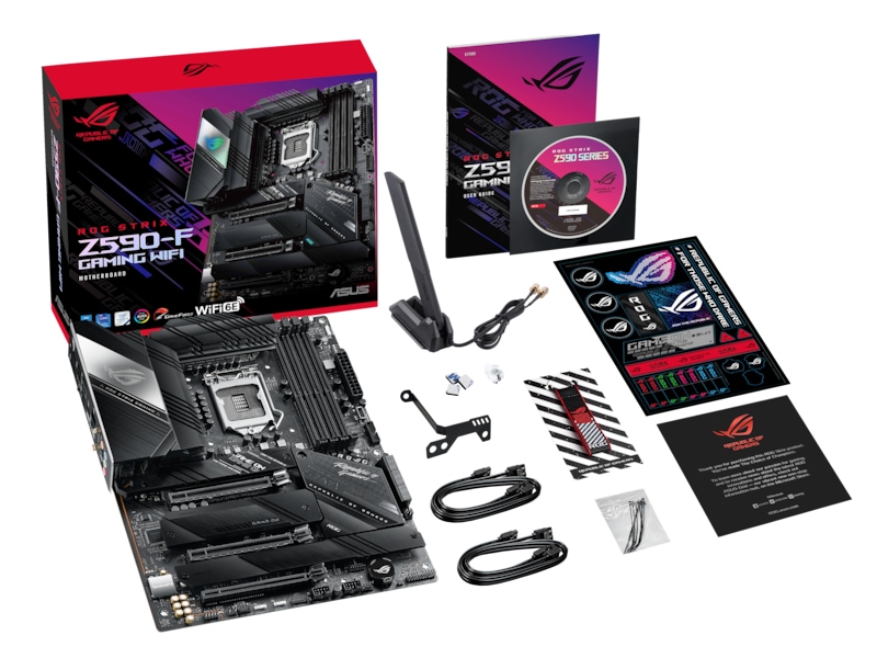 ASUS ROG Strix Z590-F GAMING WIFI Moderkort - KomplettFöretag.se