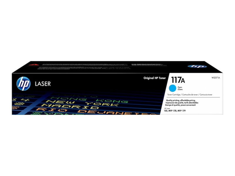 HP Toner 117A Cyan Lasertoner