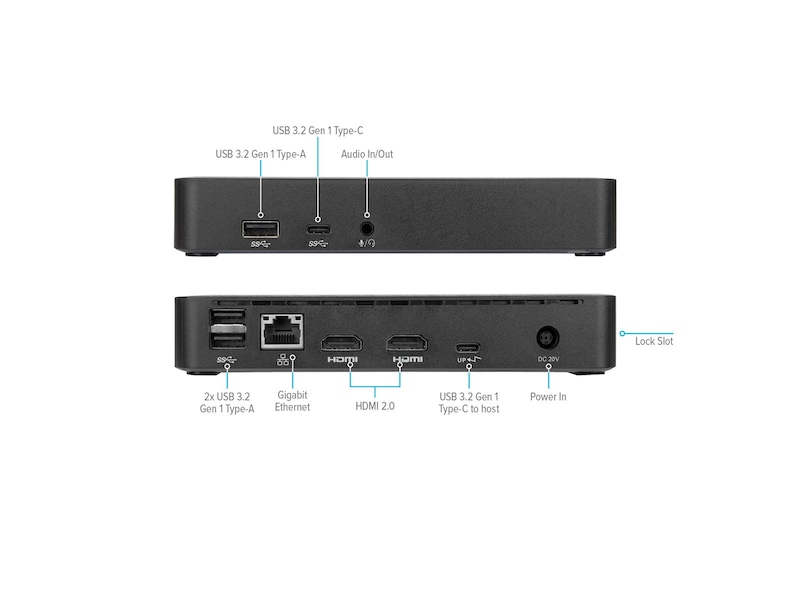 Targus Universal Dual 4K Docking m/DP Dockningsstation