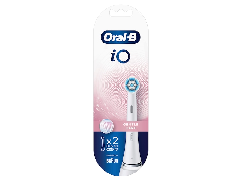 Oral-B iO Gentle Care Tandborsthuvuden 2pk. Tandvård