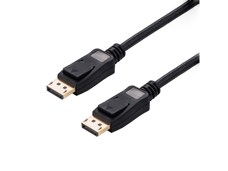 Displayport kabel 1m (svart) Skärmkablar