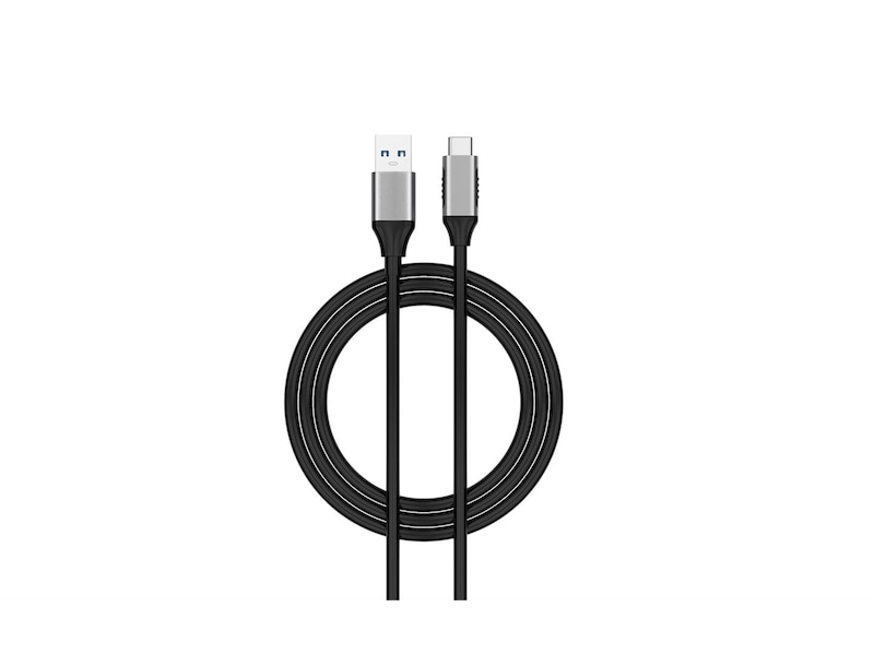 USB-A til USB-C kabel 0,5m (space grey) USBkablar