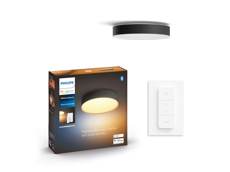 Philips Hue Enrave small taklampa (svart) Lampor