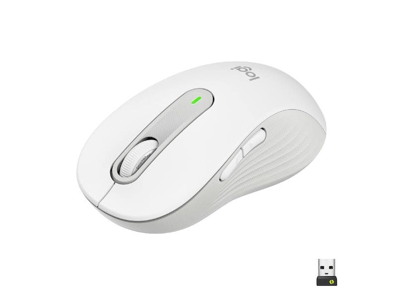 Logitech Signature M650 Large trådlös mus Offwhite Mus