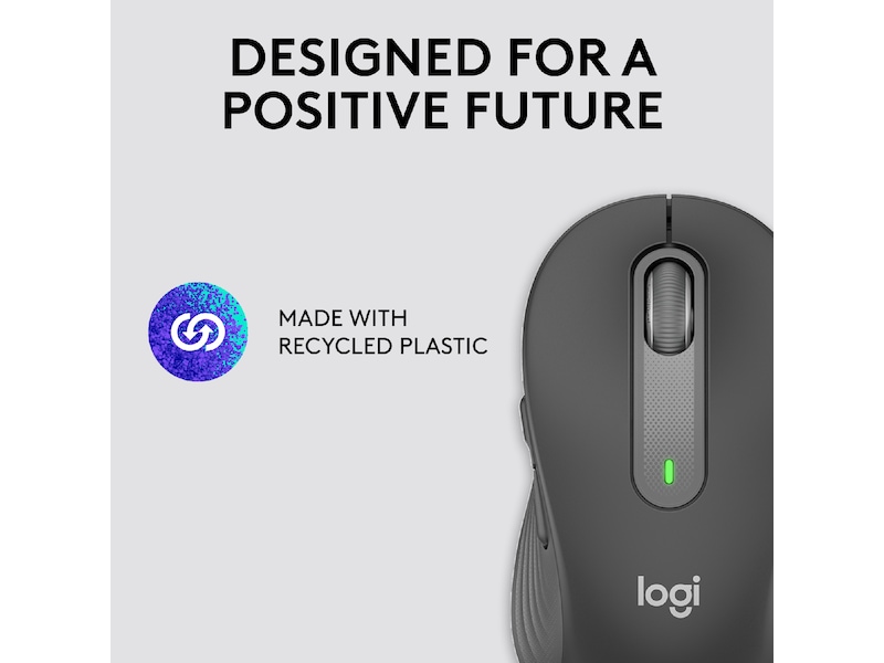 Logitech Signature M650 Large  trådlös mus grafitgrå Mus