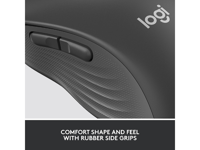 Logitech Signature M650 Large  trådlös mus grafitgrå Mus