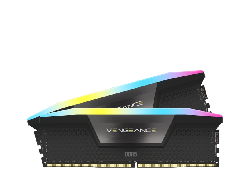 Corsair Vengeance DDR5 5200MHz 32GB RGB (svart) Minne