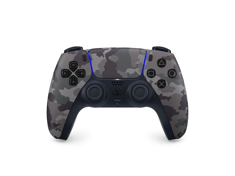 PlayStation 5 DualSense Kontroller (Grey Camo) Tillbehör till PS5