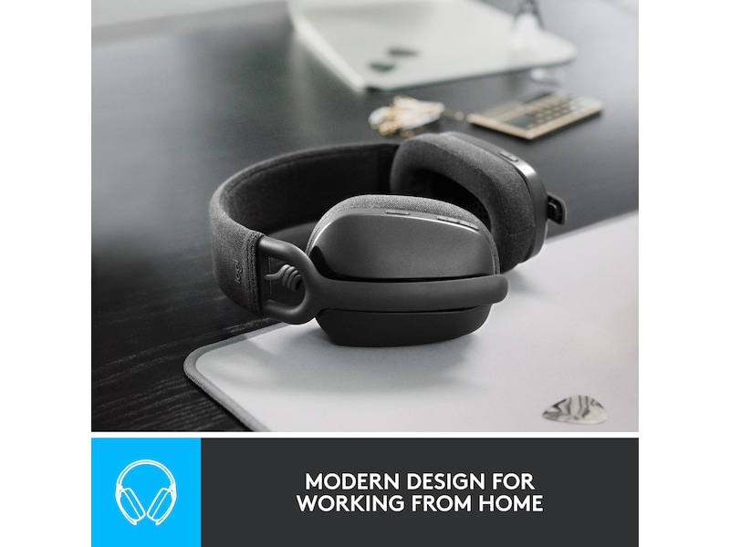 Logitech Zone Vibe 100 trådlös headset (grafit) Trådlöst