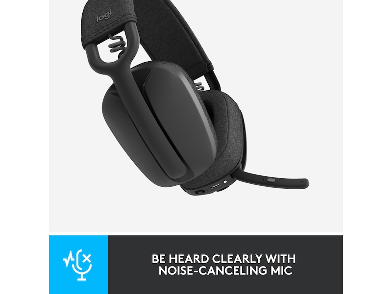 Logitech Zone Vibe 100 trådlös headset (grafit) Trådlöst