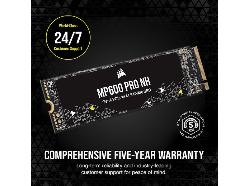 Corsair MP600 PRO NH NVMe M.2 SSD 1TB SSD M.2