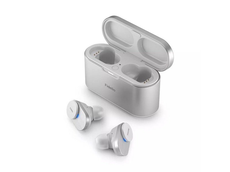 Philips T1WT/00 Fidelio Trådlösa Hörlurar, In-ear (vit) Trådlöst