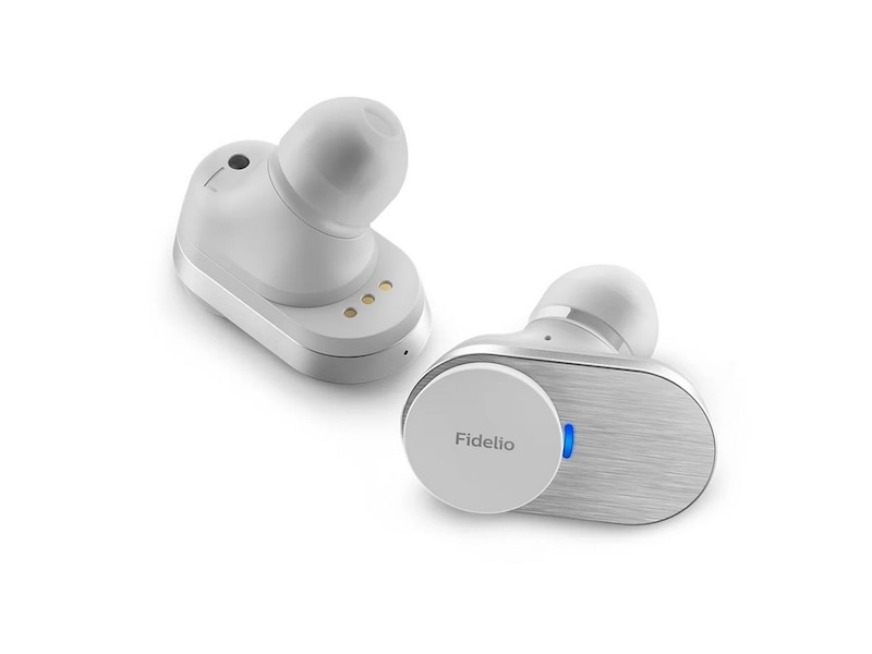 Philips T1WT/00 Fidelio Trådlösa Hörlurar, In-ear (vit) Trådlöst