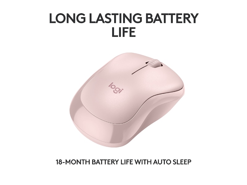 Logitech M240 Trådlös Mus (rosa) Mus