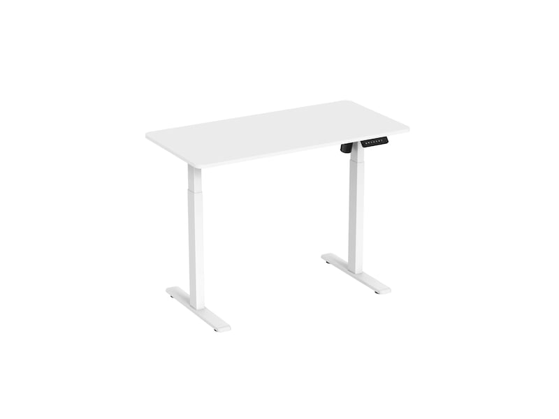 Ergonomiskt höj-/sänkbord 120cm (vit) Skrivbord