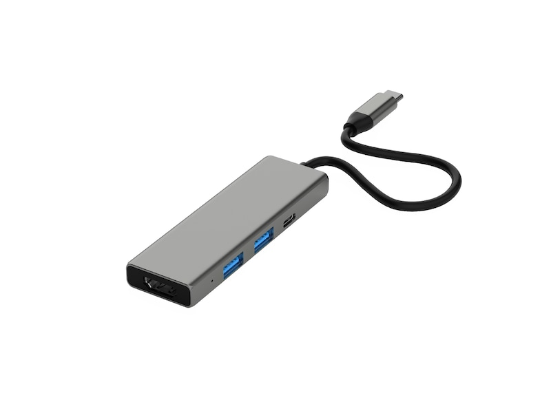 Andersson USB-C Hub (grå) Dockningsstation