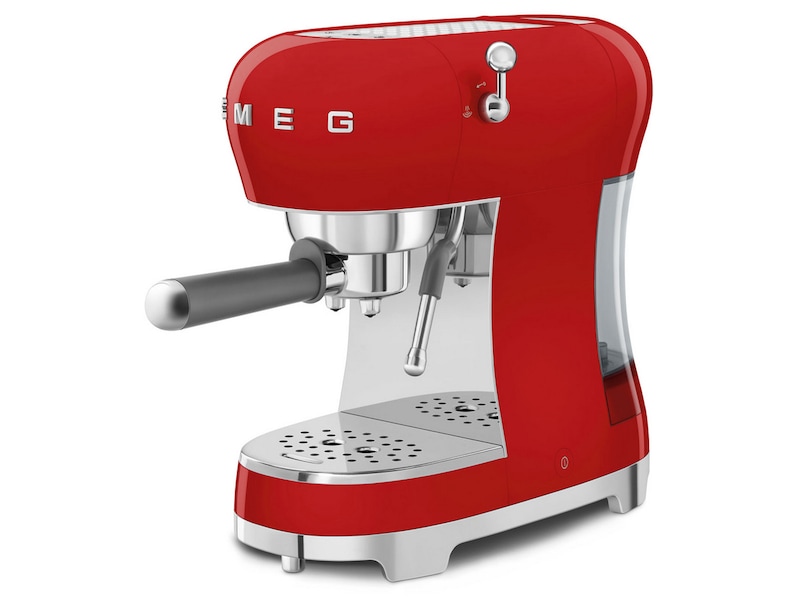 Smeg ECF02CREU Manuell espressomaskin (röd) Espresso Halvautomatisk