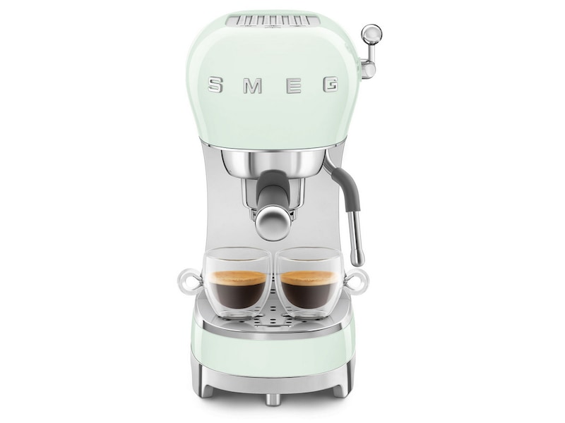 Smeg ECF02PGEU Manuell espressomaskin (pastellgrön) Espresso Halvautomatisk