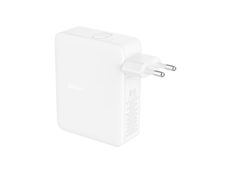 Belkin 4-port GaN 140W väggladdare (vit) Laddare