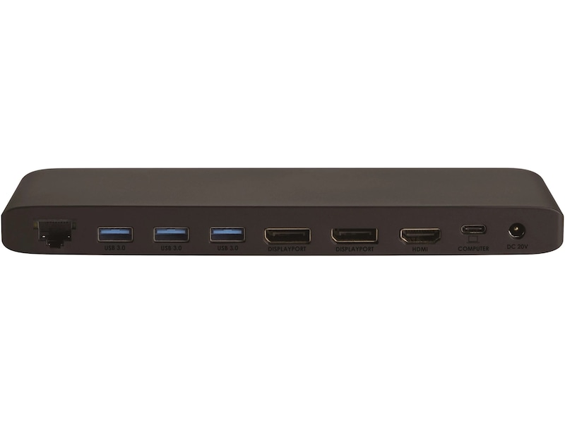 Andersson USB-D3000 USB-C 4K dockningsstation (svart) Dockningsstation