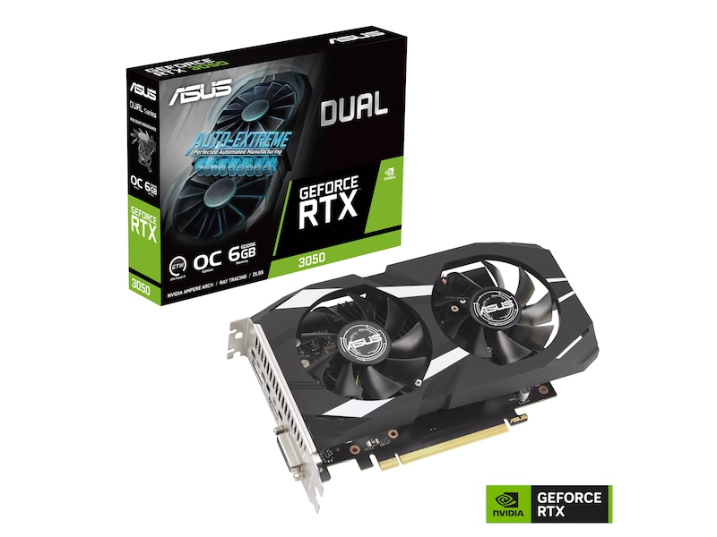 ASUS Dual GeForce RTX 3050 OC PCI-Express