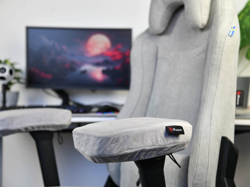 Arozzi Memory foam armstödskuddar (grå) Tillbehör gamingstolar