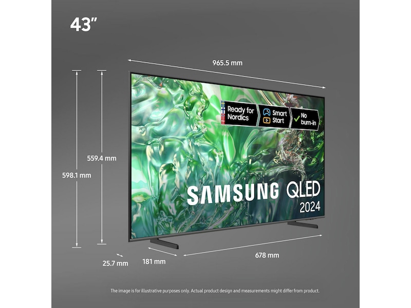 Samsung 43" Q64D QLED 4K TV TQ43Q64D TV