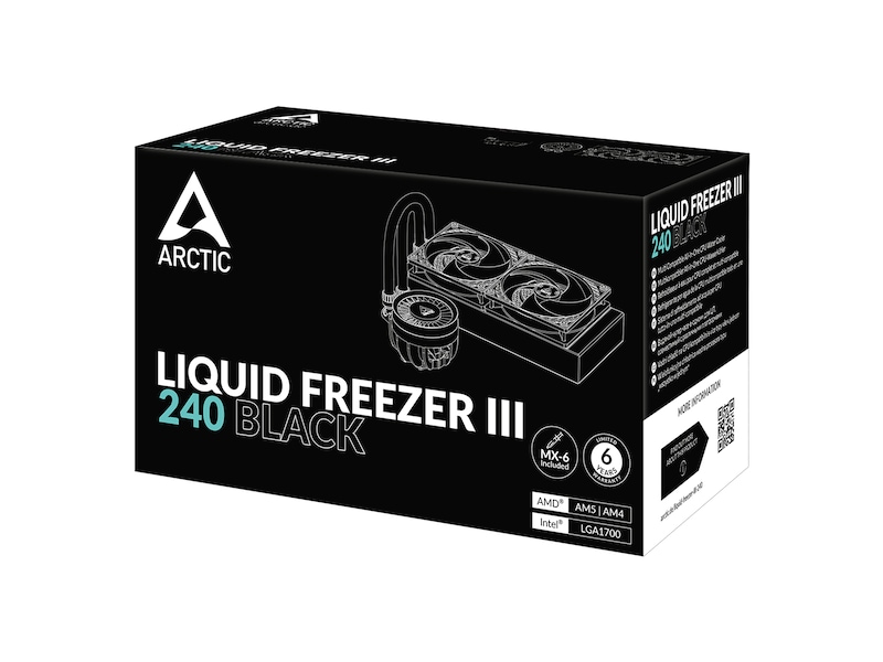 Arctic Liquid Freezer III 240 Kylare (svart) CPU - Vattenkylning