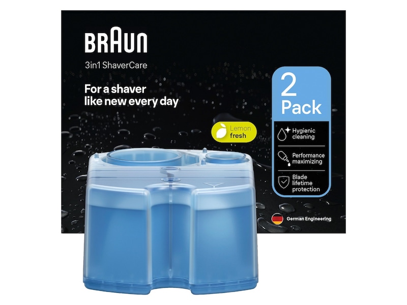 Braun 3-i-1 ShaverCare Refill-patroner för SmartCare-stationer 2 st Rakapparat