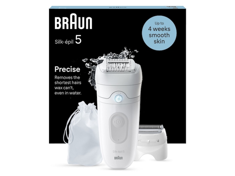 Braun Silk-épil 5 Epilator SE5-041 (vit/grå) Ladyshave