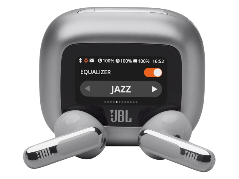 JBL LIVE FLEX 3 Trådlösa Hörlurar, In-ear (Silver) In-ear